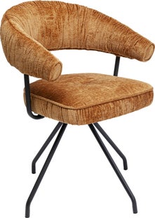 Silla giratoria Arabella Marrón – Imagen-1.