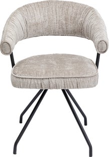 Silla giratoria Arabella Gris – Imagen-1.