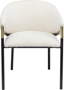 Стол с подлакътници Boulevard White – изображение-1.