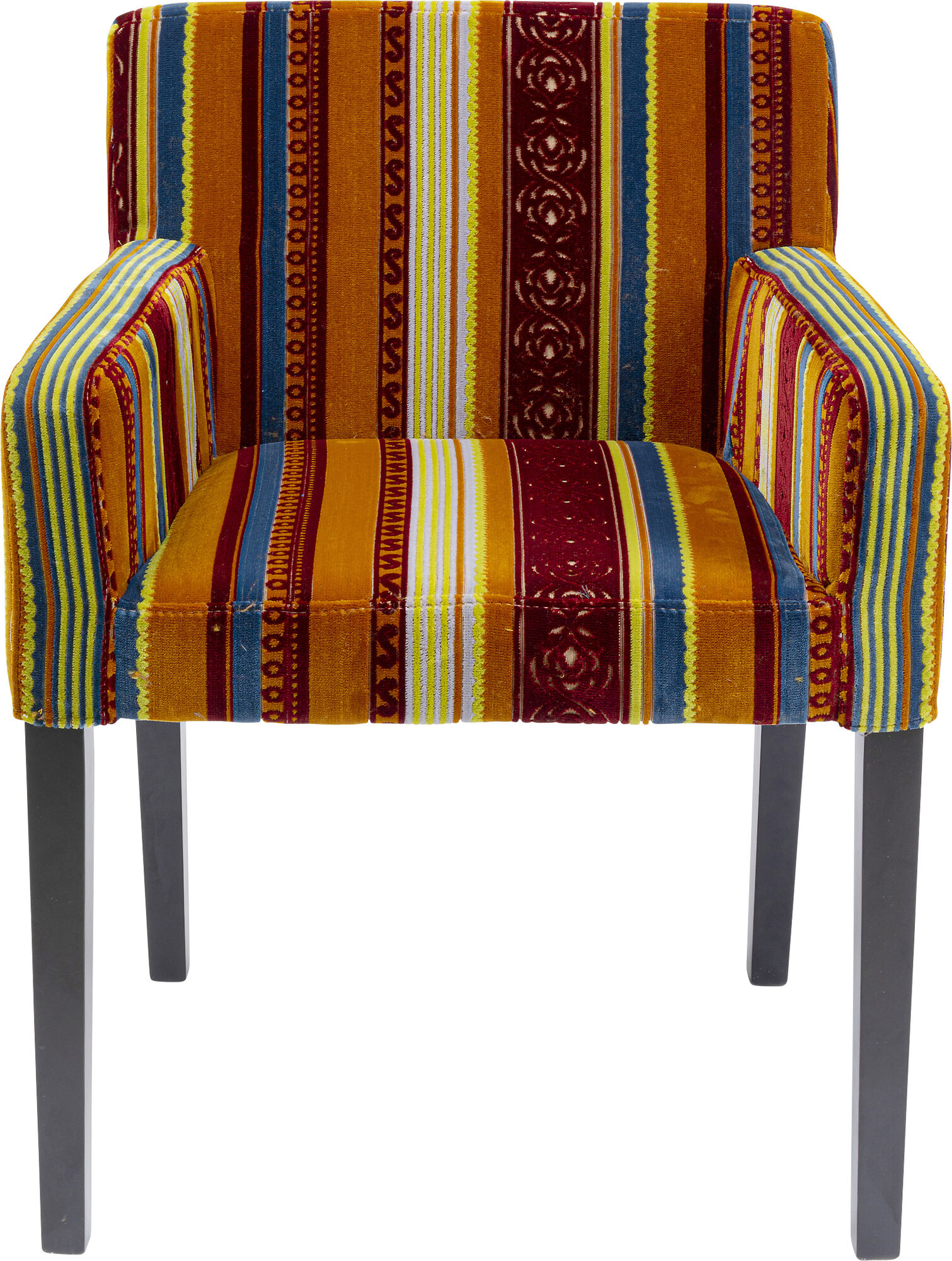 Krzesło z podłokietnikami Very British 56x79 cm kolorowe – grafika-1.