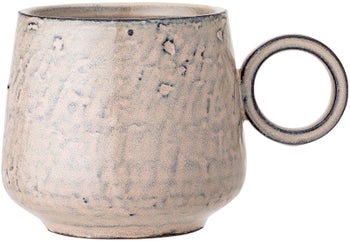 Kubek Alia Ø11x9 cm różowo-szary – obraz-1