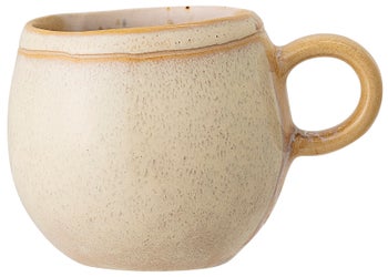 Kubek ceramiczny beżowy 275 ml – obraz-1