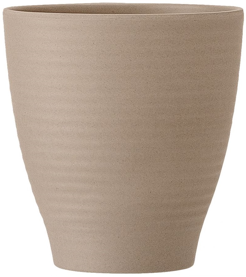 Kubek plastikowy brązowy 275 ml – obraz-1
