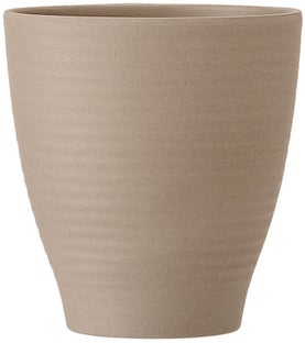 Kubek plastikowy brązowy 275 ml – obraz-1