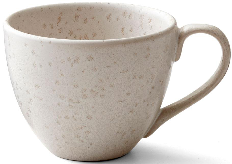 Kubek kamionkowy kremowy filiżanka 460 ml – obraz-1