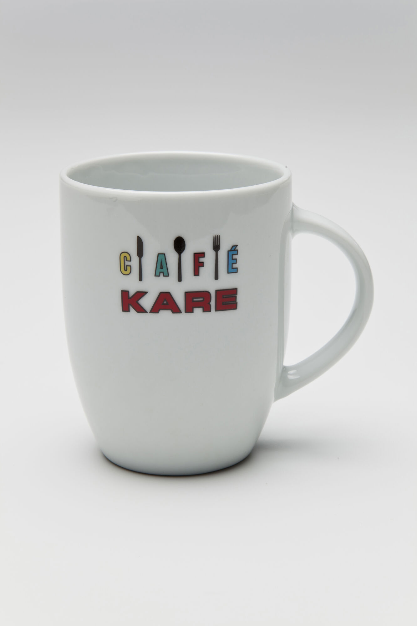 Tazza stampata bianca Kare – immagine-1.