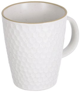 Kubek ceramiczny biały matowy 430ml – obraz-1
