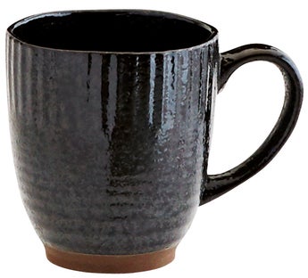 Kubek Martha Ø10x11 cm czarny – obraz-1