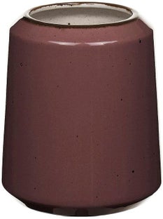 Kubek na szczoteczki do zębów fioletowy 10x12 cm – obraz-1