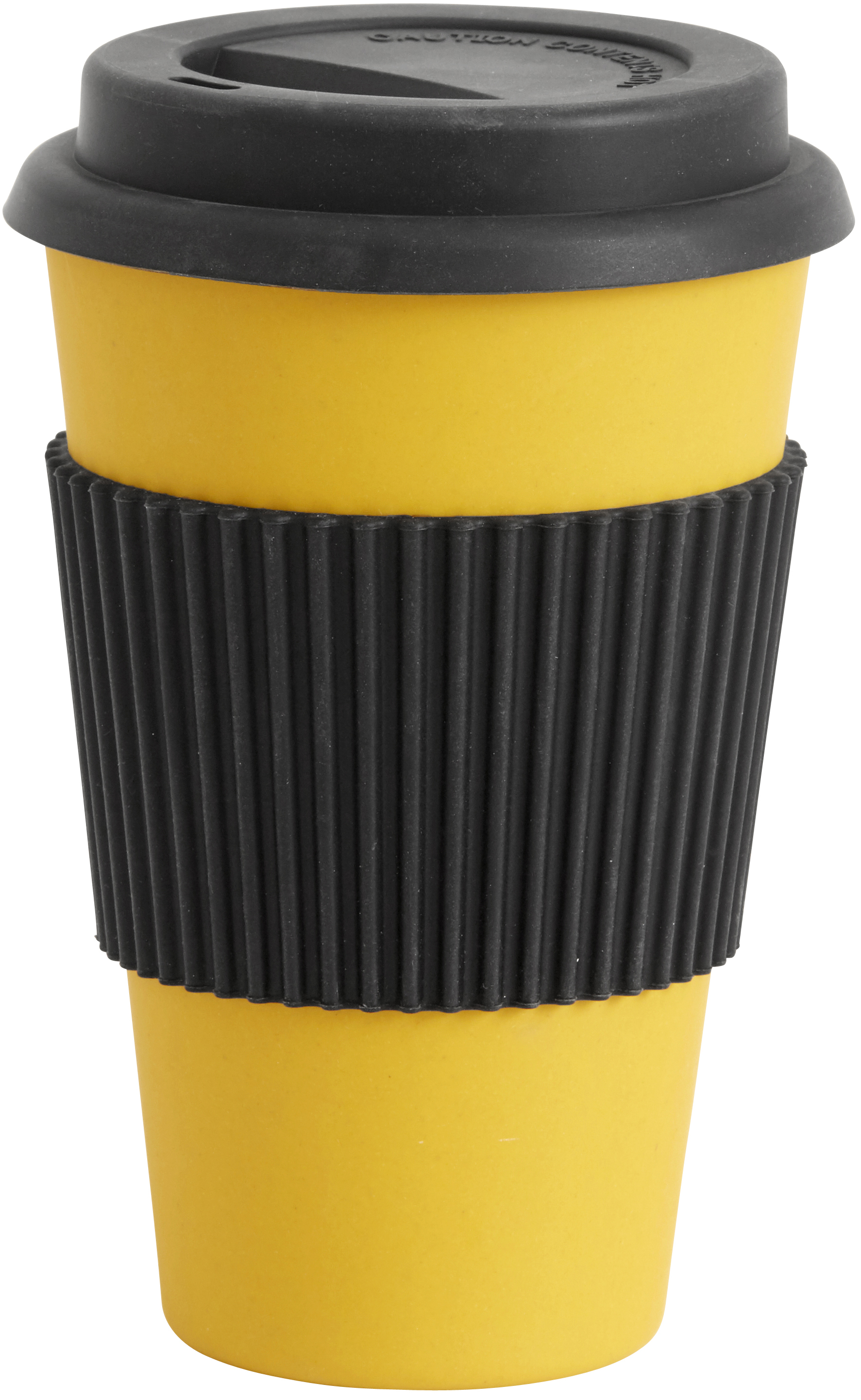 Kubek na wynos To Go 330 ml żółty – obraz-1