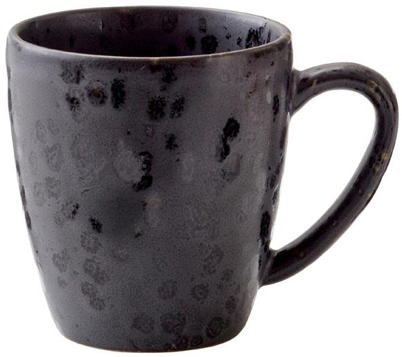 Kubek kamionkowy czarny 190ml – obraz-1