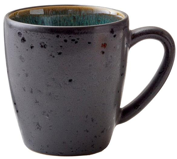 Kubek Ole Bitz 190 ml czarny - środek zielony – obraz-1
