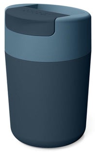 Kubek podróżny niebieski 340 ml – obraz-1