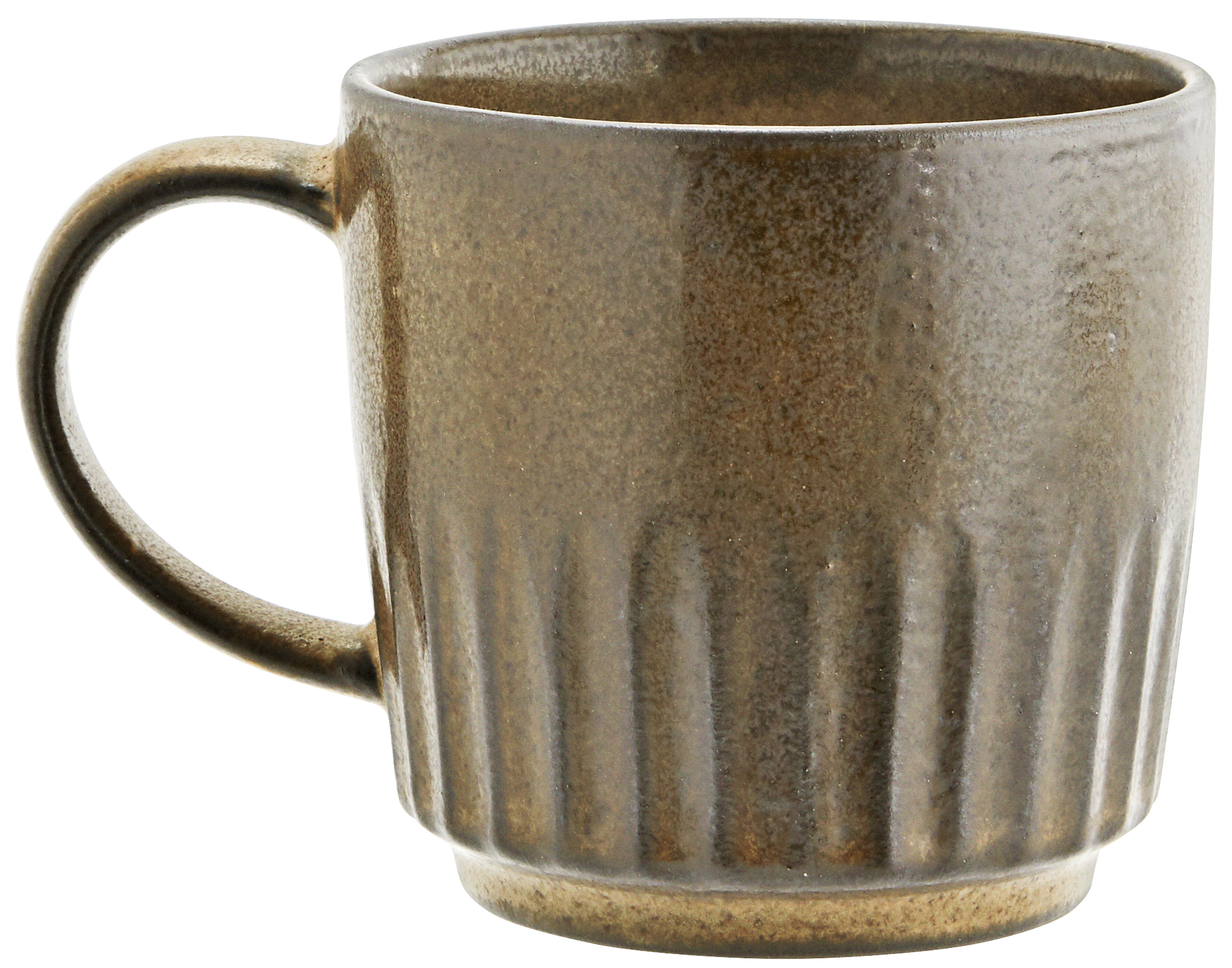 Kubek Stilar Ø10x10 cm brązowy – obraz-1