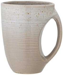 Kubek kamionkowy szary cieniowany 550 ml – obraz-1