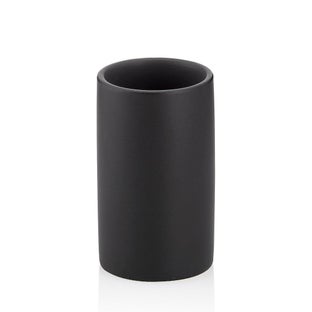 Kubek toaletowy ceramiczny czarny Matsi – grafika-1.