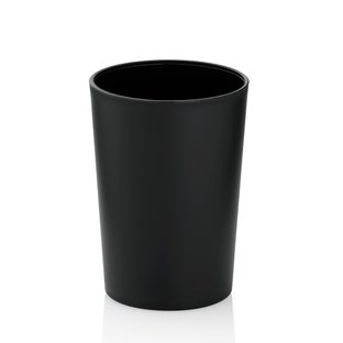 Kubek toaletowy czarny Marta – grafika-1.