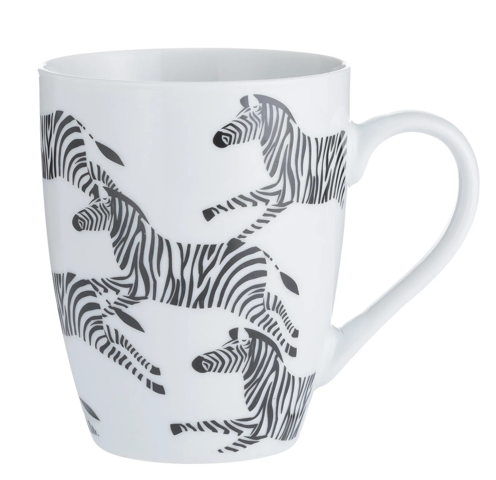 Kubek wzór zebra 330ml  – obraz-1