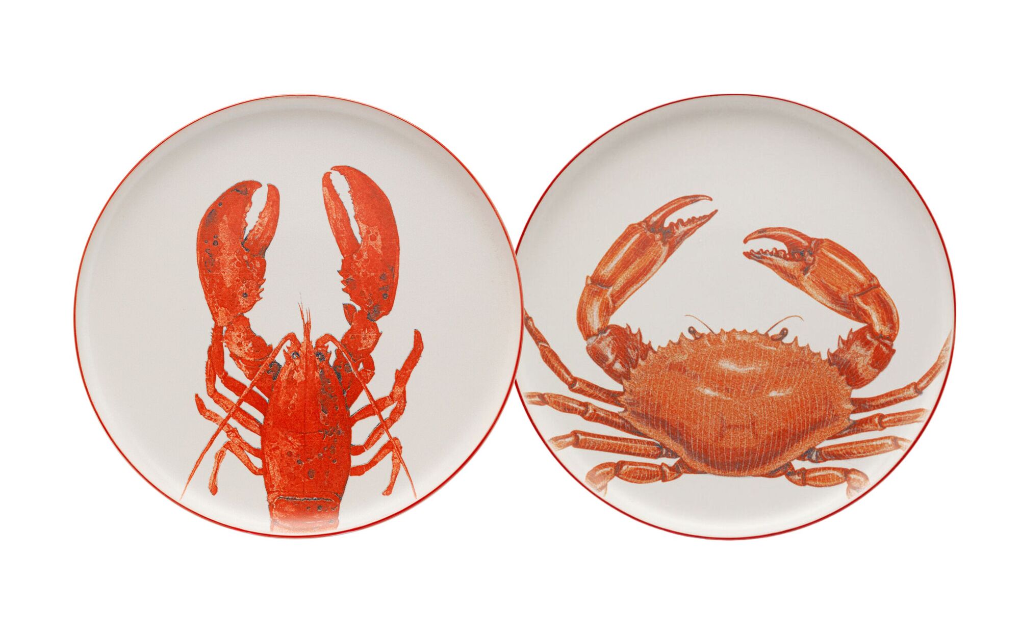 Plate Crabes Red Ø27cm Assorted – billede-1.