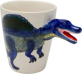 Puodelis Funny Animal Dino Blue 11cm – paveikslėlis-1.