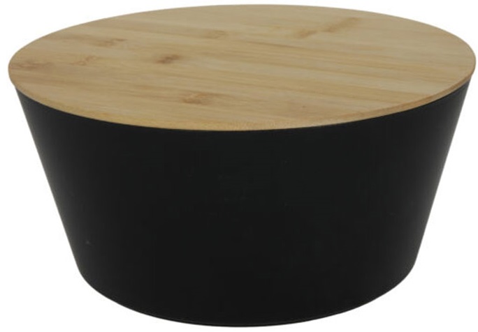 Купа за съхранение с бамбуков капак – изображение-1