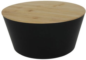 Купа за съхранение с бамбуков капак – изображение-1