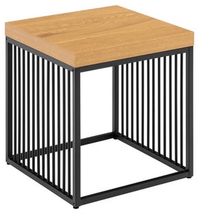 Kwadratowy stolik boczny Strington 40x40x42 cm – grafika-1.