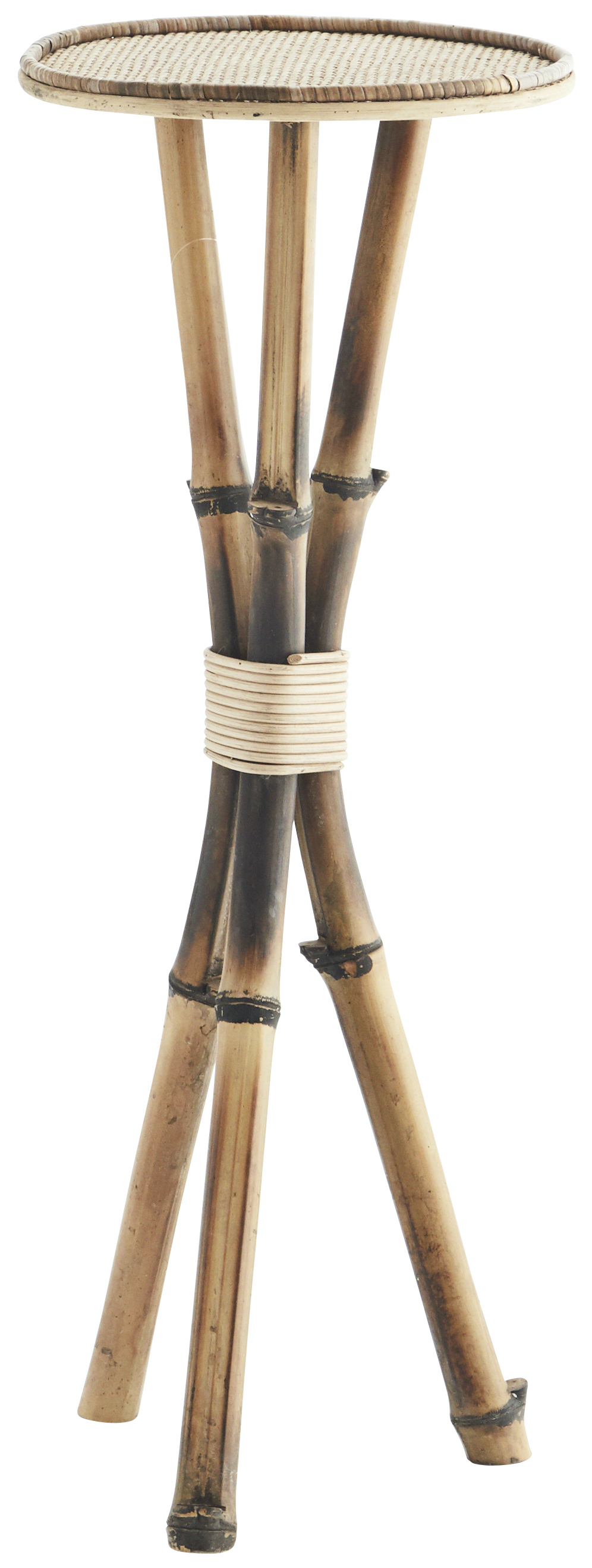 Kwietnik rattanowy Ø31x80 cm – obraz-1