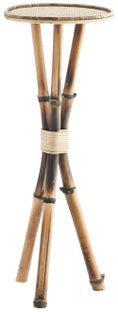 Kwietnik rattanowy Ø31x80 cm – obraz-1