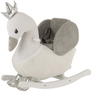 Łabędź na biegunach 30x60 cm biało-srebrny – obraz-1