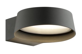 Lampa Neptun czarna o chropowatej powierzchni do ogrodu – grafika-1.