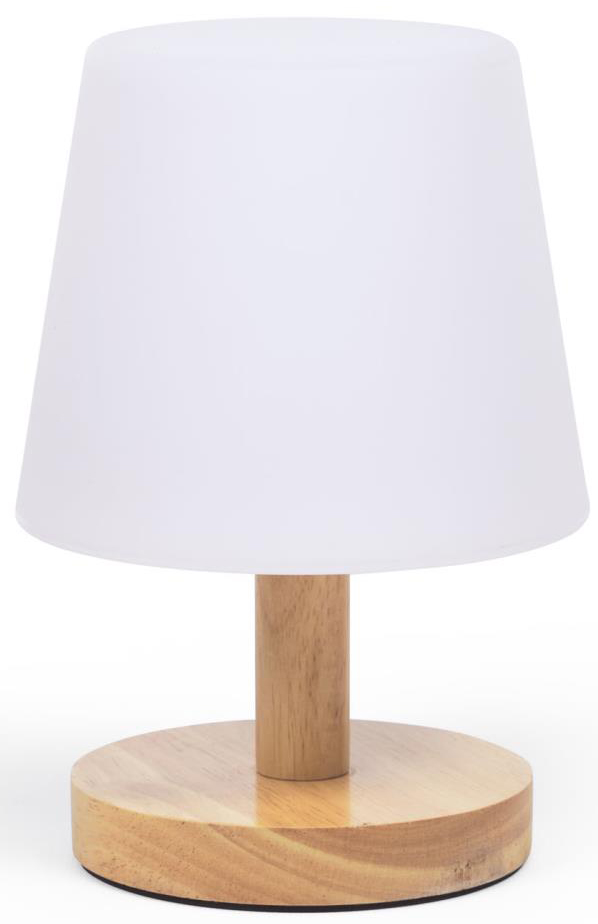 Lampa ogrodowa biała Ø15x22 cm – obraz-1