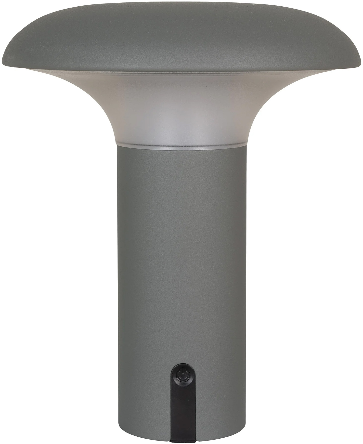 Lampa ogrodowa LED ładowana na USB szara 18x21 cm – grafika-1.