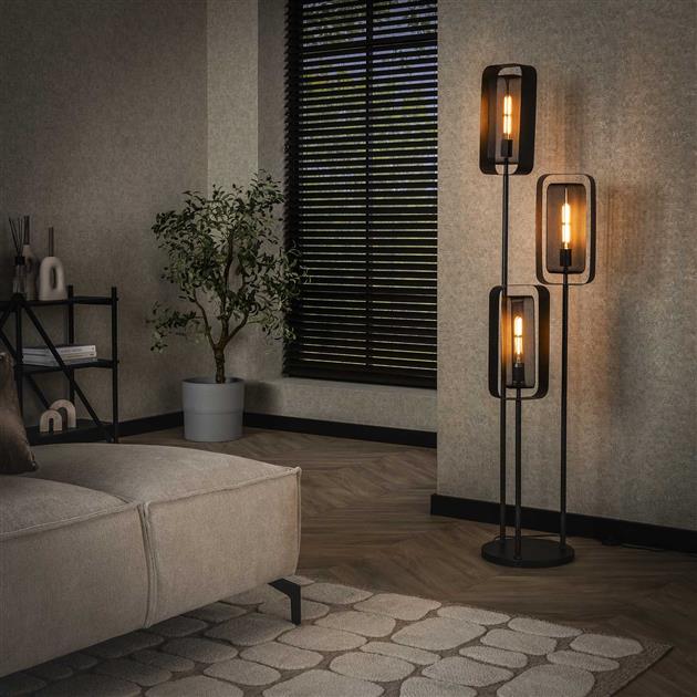 Lampa podłogowa 3L mesh rotate – grafika-1.