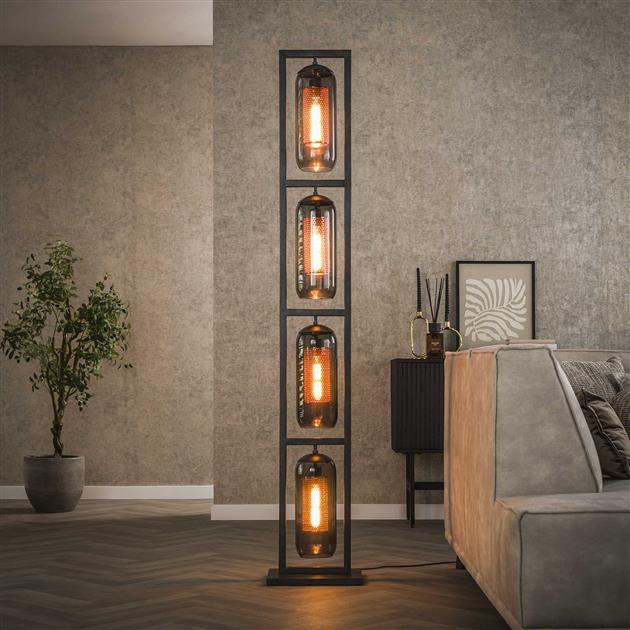 Lampa podłogowa 4L tower smoke glass – grafika-1.