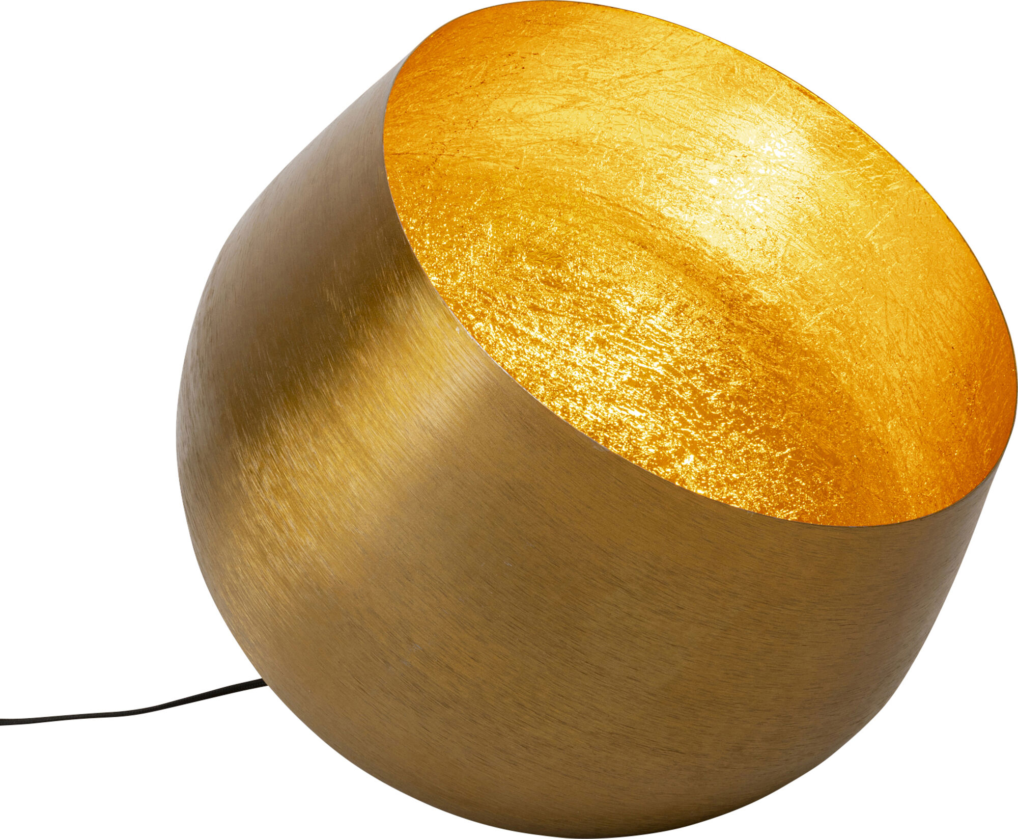 Podna lampa Apollon Smooth Gold Ø50cm – slika-1.