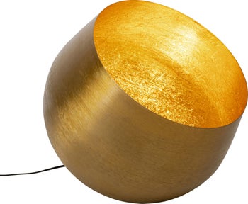 Apollon Smooth gulvlampe, guld, Ø50cm – billede-1.