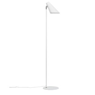 Lampa podłogowa Cale biała do nowoczesnych wnętrz – grafika-1.