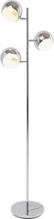 Lampa podłogowa Calotta 40x151 cm srebrna – grafika-1.