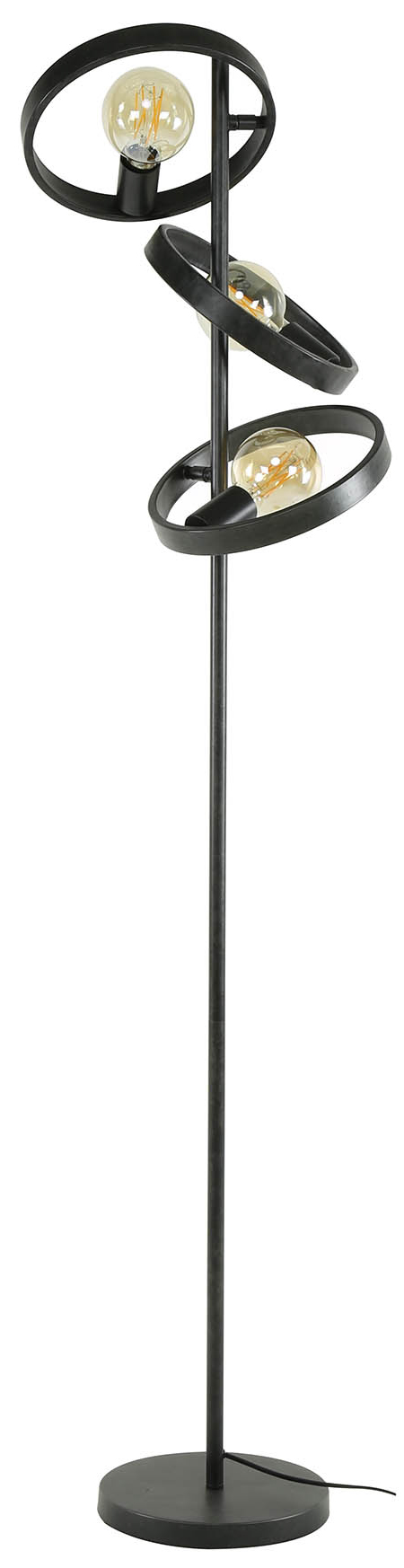 Lampa podłogowa loft 3xE27 metalowa antracytowa 155 cm – grafika-1.
