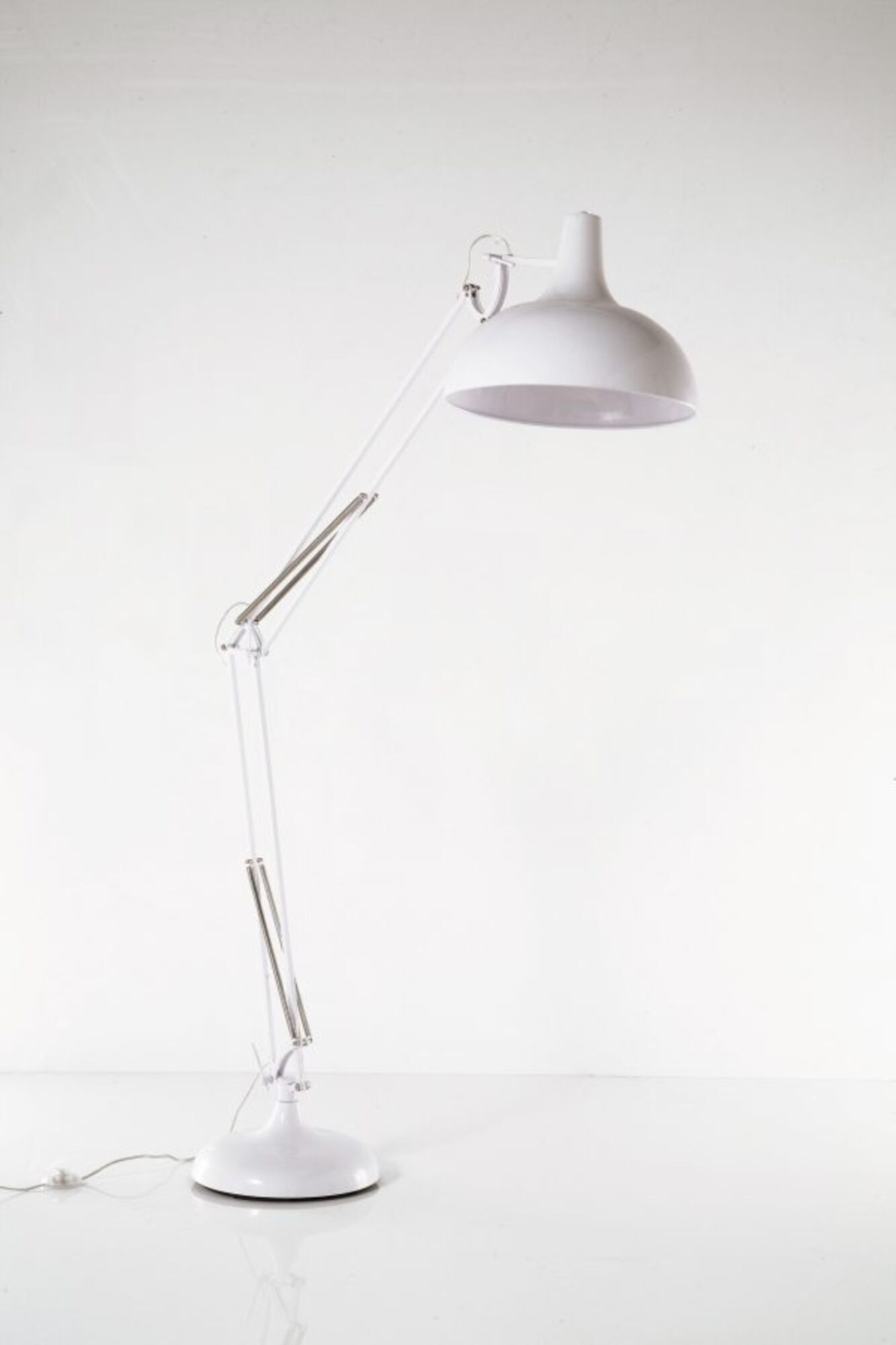 Lampa podłogowa Office 50x210 cm biała – obraz-1