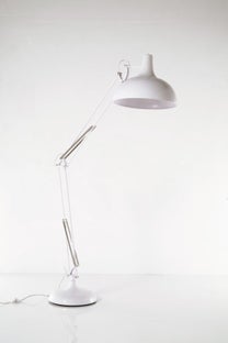Lampa podłogowa Office 50x210 cm biała – obraz-1