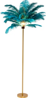 Lámpara pie Feather Palm verde 165cm – Imagen-1.