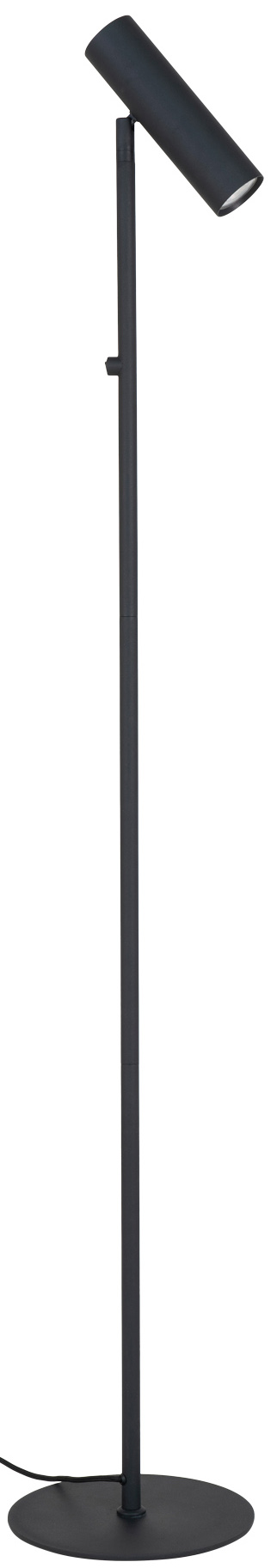 Lampa podłogowa metalowa czarna Ø25x150 cm – grafika-1.
