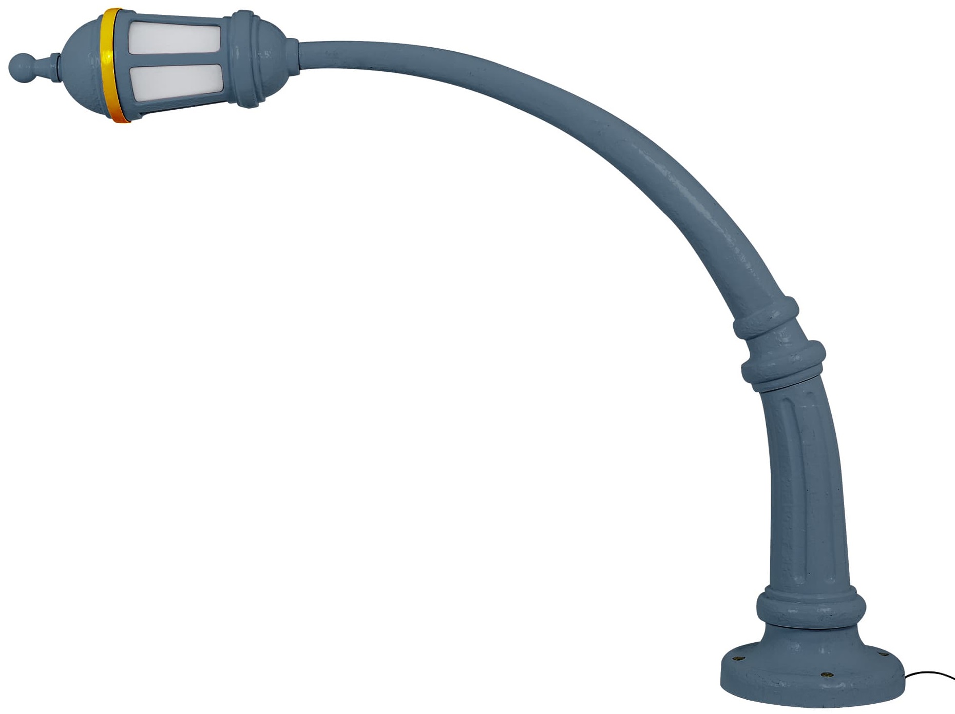 Lampa podłogowa Street 242x191 cm szara – obraz-1