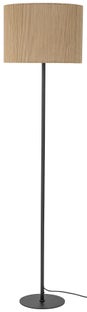 Lampa podłogowa naturalna abażur bambusowy 42x160 cm – obraz-1