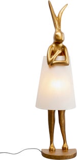 Lámpara pie Animal Rabbit Oro/Blanco 150cm – Imagen-1.