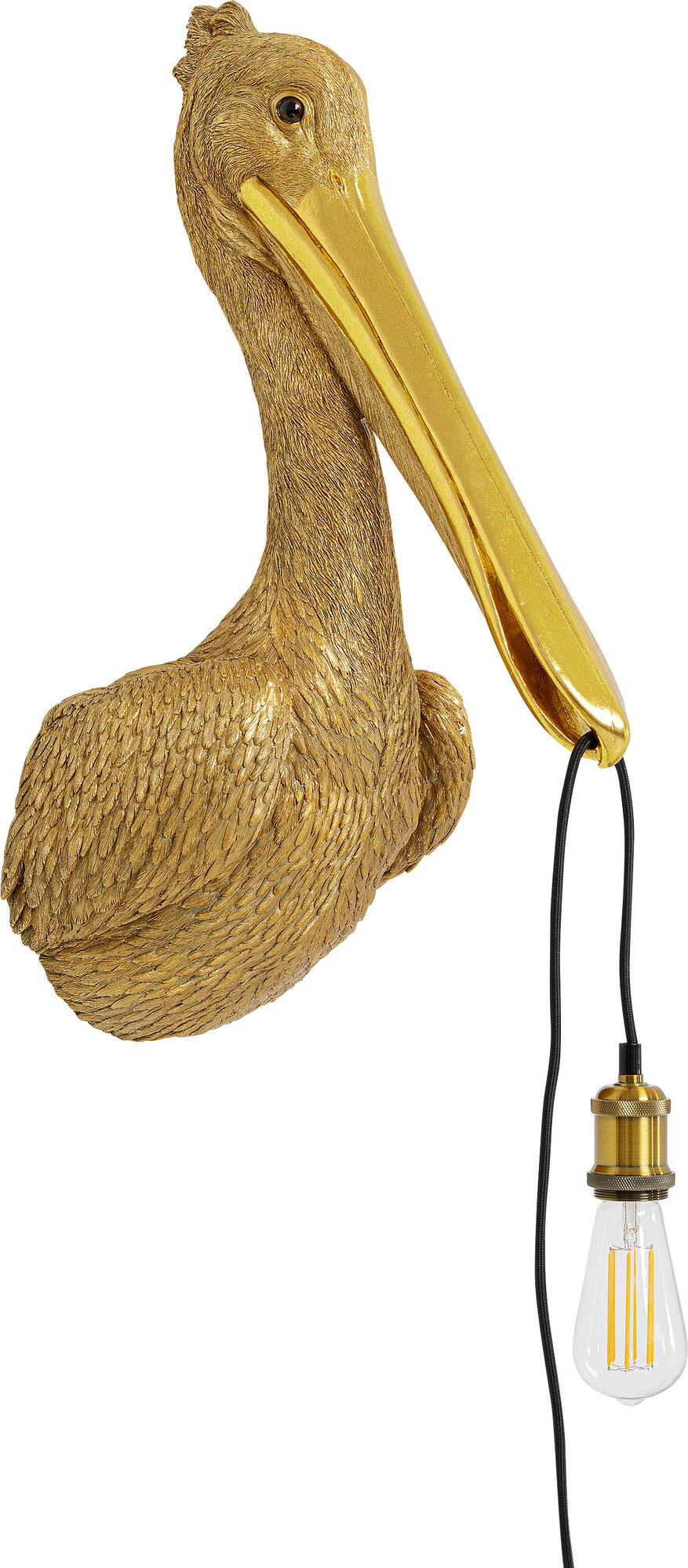 Applique Animal Spoonbill oro 29x62cm – immagine-1.