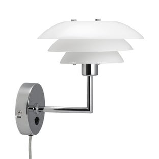 Lampa ścienna DL20 opal kinkiet w eleganckim stylu metalowym – grafika-1.