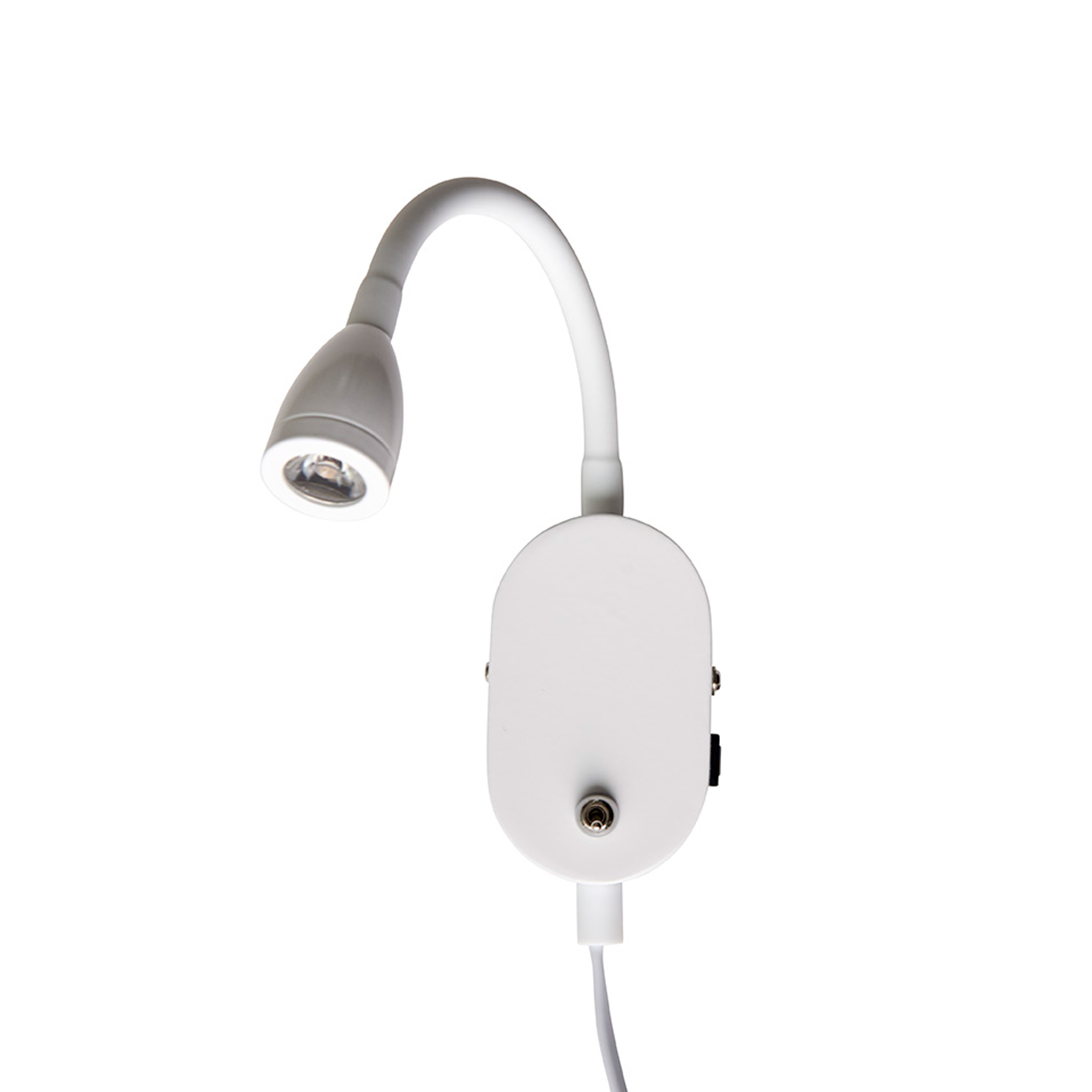 Lampa ścienna Mols LED USB biała do nowoczesnych wnętrz – grafika-1.